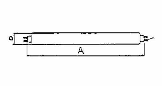 LAMP FLUORESCENT COOL WHITE, FL-8W 8W 15.5X287MM