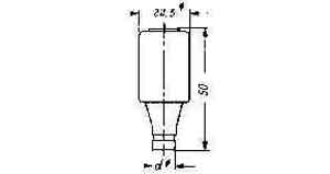 FUSE DIN TYPE DIAZED TIME-LAG, E-27 AC500V 6A
