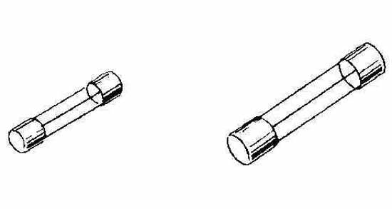 FUSE GLASS TUBE TYPE 125V, 6AMP DIA5.2XL20MM