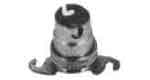 LAMP HOLDER EUROPEAN BRASS, E-27 WITH 2-MOUNTING LUG