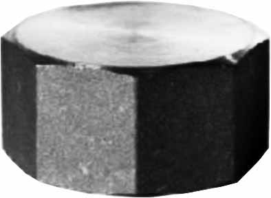 CAP BRASS 1-1/2 THREADED