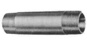 NIPPLE LONG BRASS 3/8 X 2&quot;, THREADED
