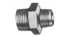 NIPPLE HEXAGON REDUCING GALV, MALLEABLE CAST IRON 1X3/4