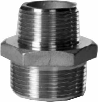 NIPPLE REDUCING S.STEEL, 1/2&quot; X 3/8&quot;