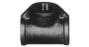TEE STAINLESS STEEL 3/8, THREADED