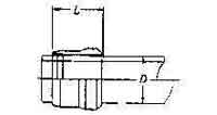 SLEEVE FOR STEEL COMPRESSION, FITTING 12MM 400KG
