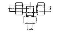 TEE COMPRESSION STEEL, 4MM 400KG