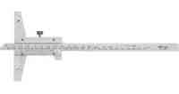 VERNIER DEPTH GAUGE, STAINLESS STEEL 200MM
