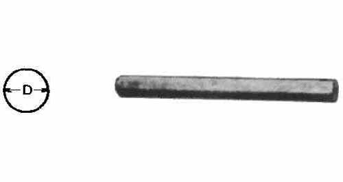 STAINLESS STEEL ROUND, HOT-ROLLED SUS-430 9MM 4MTR