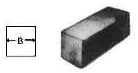 STEEL SQUARE COLD-FINISHED, 20MM 4MTR