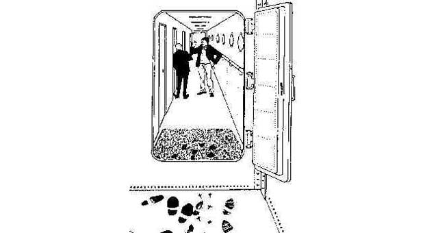 MAT DOOR FIBRE &amp; ROBBER JOINT, 60X90CM