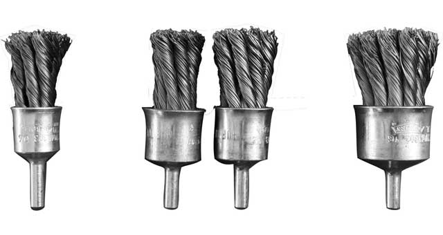 BRUSH WIRE 6MM SHANK 20X0.15MM, F/DERUSTING BRUSH #BP-30305