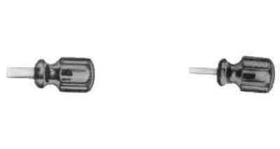 SCREWDRIVER STUBBY, BAHCO #BE-6540 25MM
