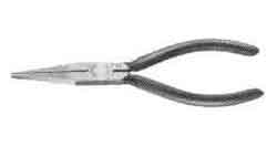PLIER FLAT-NOSE, PLASTIC COVERED HANDLE 150MM