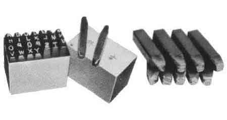 LETTER SET STEEL ALPHABET 27'S, 8MM