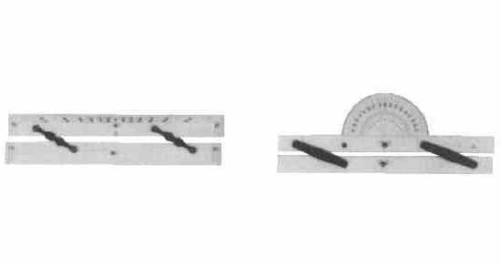 RULE PARALLEL PLASTIC PLAIN, 450MM