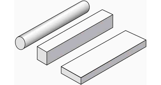 CHALK WELDER SQUARE BAR, 100'S