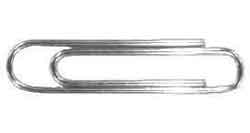 PAPER CLIP NO.1(28MM) 500PCS