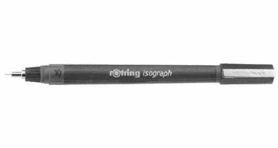 ROTRING ISOGRAPH PEN 0.18MM, COMPLETE
