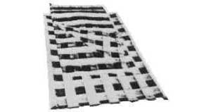 TABLE CLOTHING PLASTIC COTTON, LINED WIDTH 1370MM