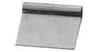 DOUGH SCRAPER STAINLESS STEEL, 150X110MM