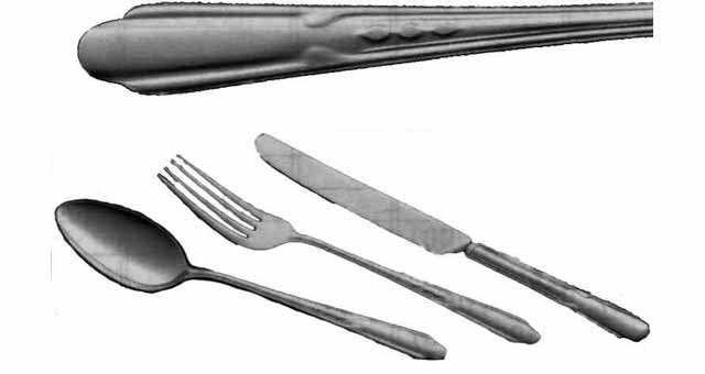 SALAD SERVING SPOON 18/0 PCE