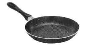 FRYING PAN STEEL TEFLON COATED, DIAM 240MM