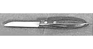 PARING KNIFE STAINLESS STEEL, BLADE 70MM
