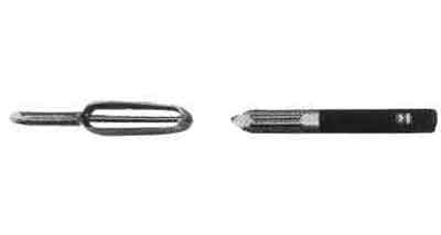 POTATO PEELER PLASTIC HANDLE, BLADE 65MM