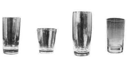 GLASS CONICAL 40CL PCE