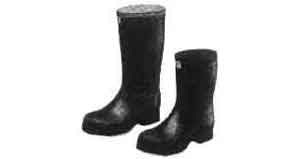 BOOTS RUBBER CLOTH-LINING, SHORT 30CM
