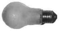 LAMP VS FROSTED E-26, 220-240V 15W