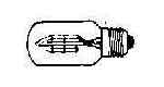 LAMP NAVIGATION TUBULAR, E-27 220V 65CD